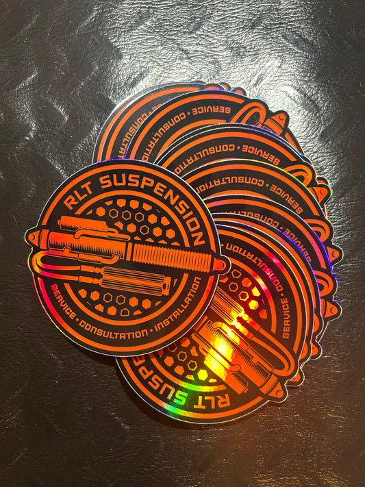 Holographic RLT Suspension® Sticker