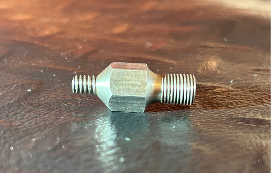 RLT Suspension™ FOX Pellet Port Schrader Valve Conversion – Billet Stainless Steel