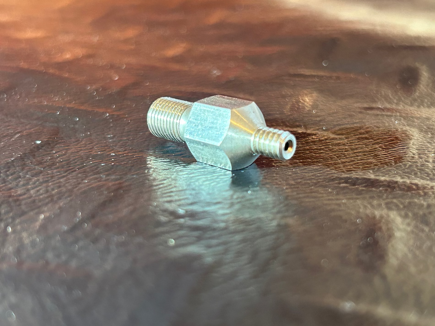 RLT Suspension™ FOX Pellet Port Schrader Valve Conversion – Billet Stainless Steel