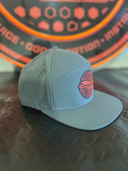 RLT Suspension™ Shop Hat w/Protective Weather Resistant Details
