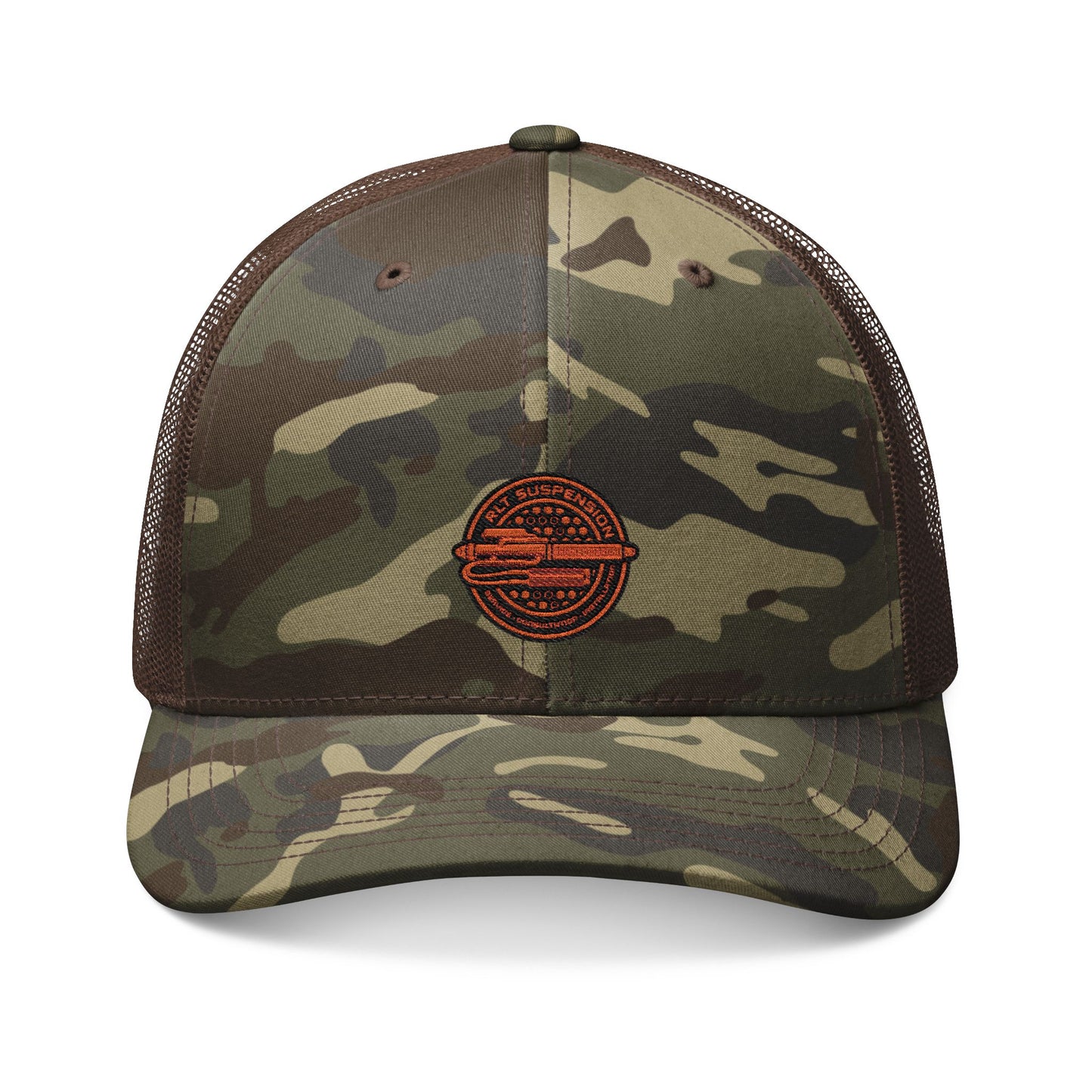 RLT Suspension™ Embroidered Camouflage Trucker Hat - Outdoor Style for Adventurers