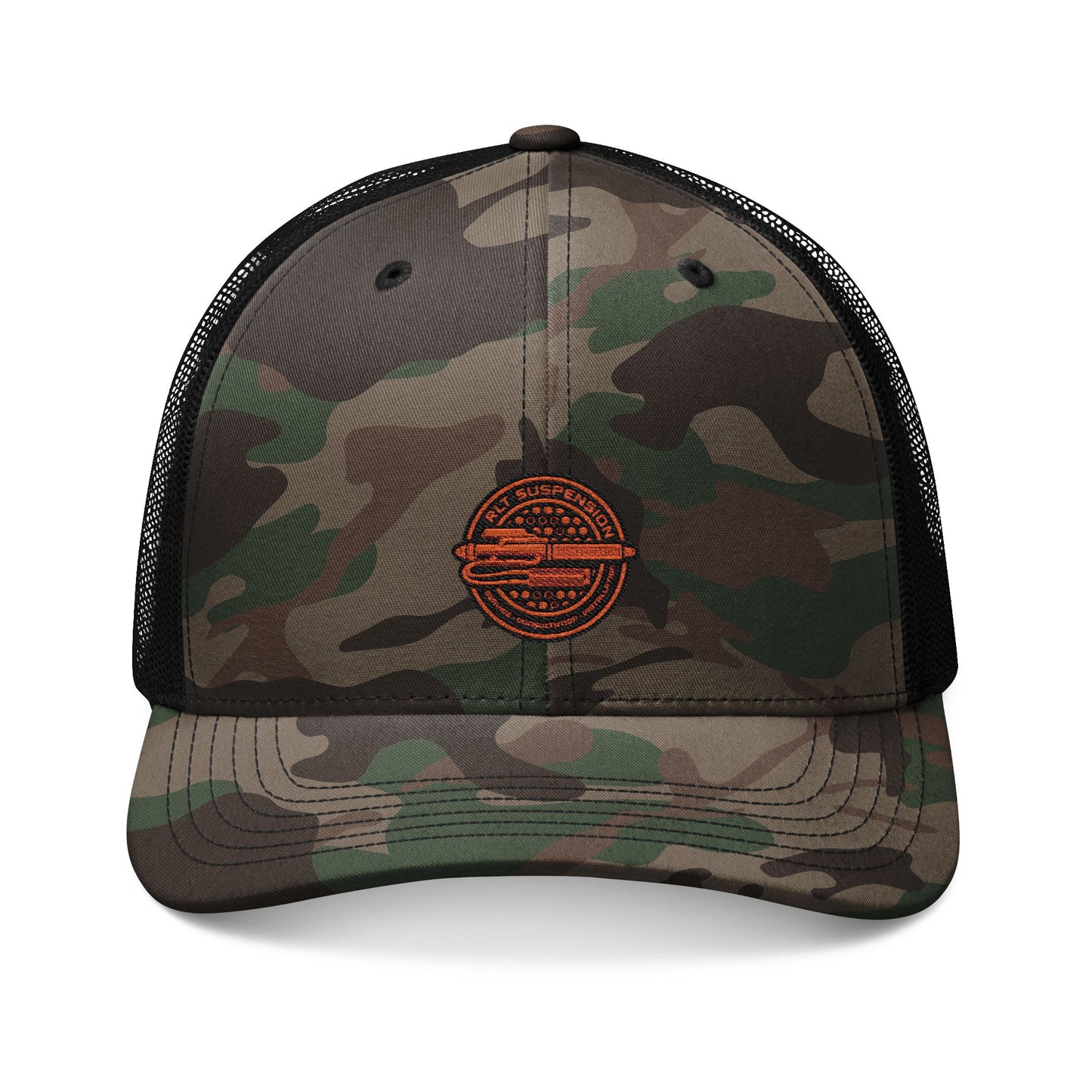 RLT Suspension™ Embroidered Camouflage Trucker Hat - Outdoor Style for Adventurers
