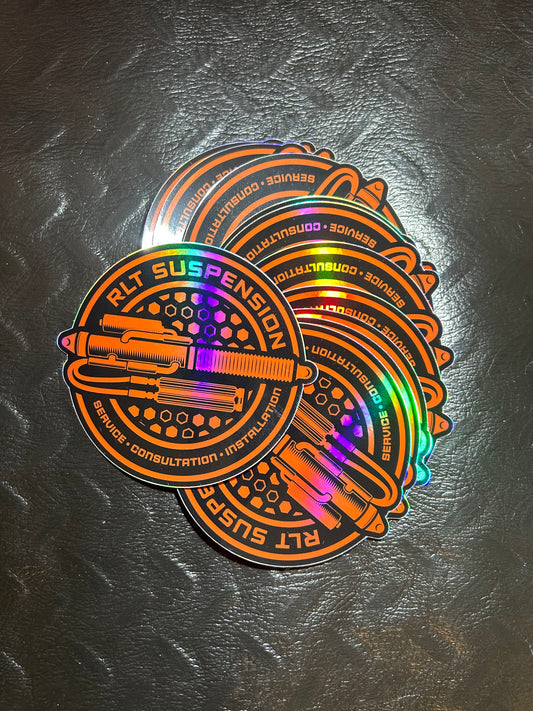 Holographic RLT Suspension® Sticker