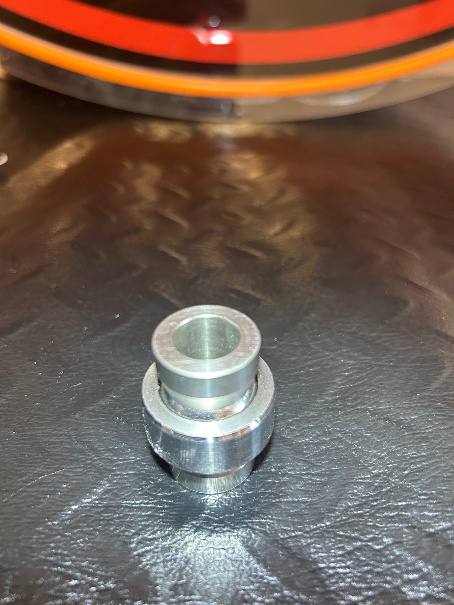 RLT Suspension™ 14MM ID  (1.55 MOUNTING WIDTH WHEN PAIR IS INSTALLED INTO COM10 SPHERICAL BEARING) Stainless Mis Alignment Spacer