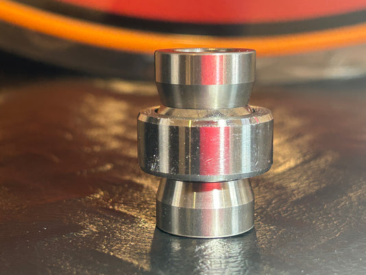 RLT Suspension™ 14MM ID  (1.55 MOUNTING WIDTH WHEN PAIR IS INSTALLED INTO COM10 SPHERICAL BEARING) Stainless Mis Alignment Spacer