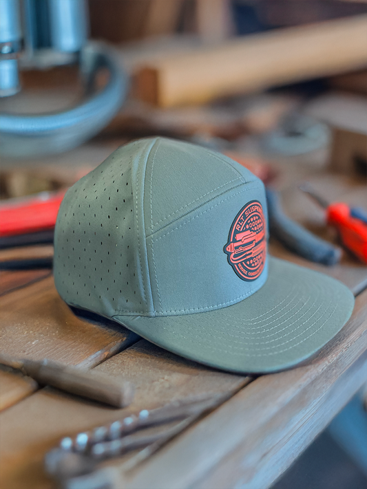 RLT Suspension™ Shop Hat w/Protective Weather Resistant Details